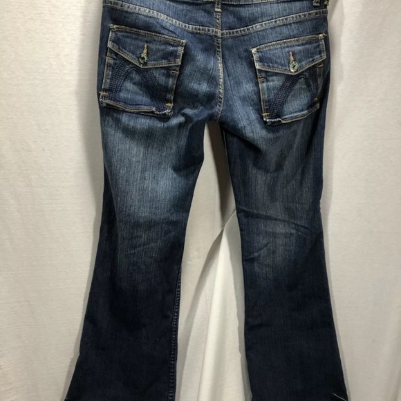 4/$35 O’Neill Brand Denim Dark Wash Flare Stretch - Picture 2 of 8